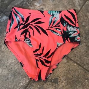 Old navy bikini bottoms high rise